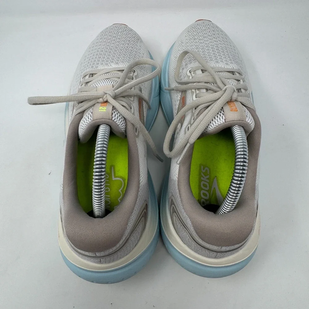 Brooks Glycerin 21 Shoes Beige Sneakers Running Athletic Jogging Women's Size 10